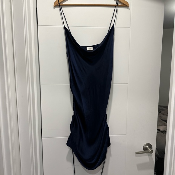 Gorgeous deep navy blue dress. Worn once. - Picture 2 of 5